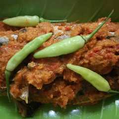 A picture of Pepes ikan Teflon.