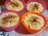 Arroz con leche descremada 🍧y banana 🍌