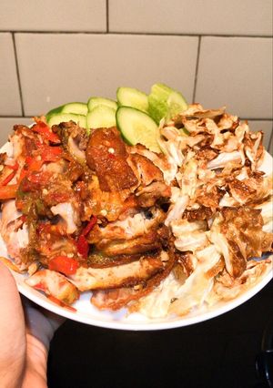 Foto resep Ayam Penyet ‘Mas Kobis’