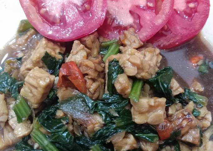 Bagaimana Menyiapkan Tumis tempe kuah murah sehat, Lezat Sekali