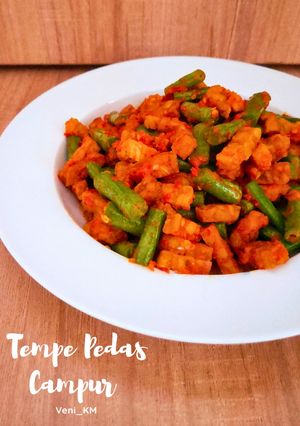 Foto resep Tempe Pedas Campur