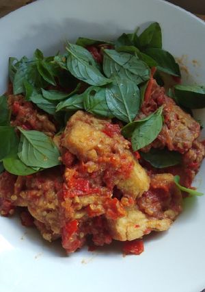 Foto resep Tempe tahu penyet