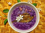 A picture of cháo thịt heo khoai lang