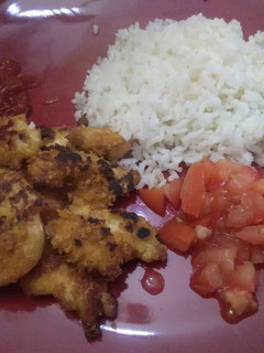 A picture of Chicken nugget plate.