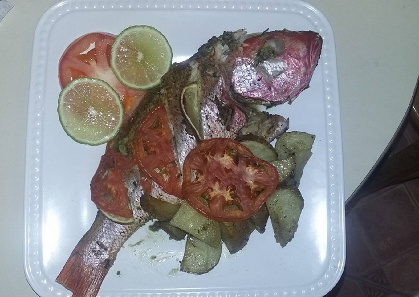 Pescado Al Horno