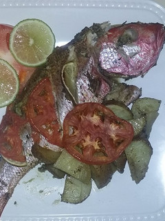 Una foto de Pescado al horno