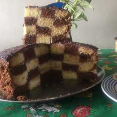 A picture of Torta Damero.