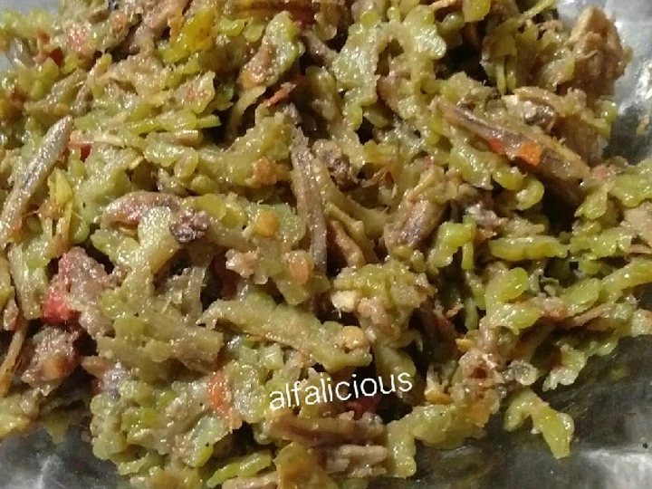 Cara Mudah Menyiapkan Resep Tumis Pare Teri Jengki yang Lezat Sekali Anti Ribet, Lezat Sekali