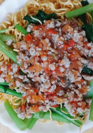 Hình của món Mì trộn.