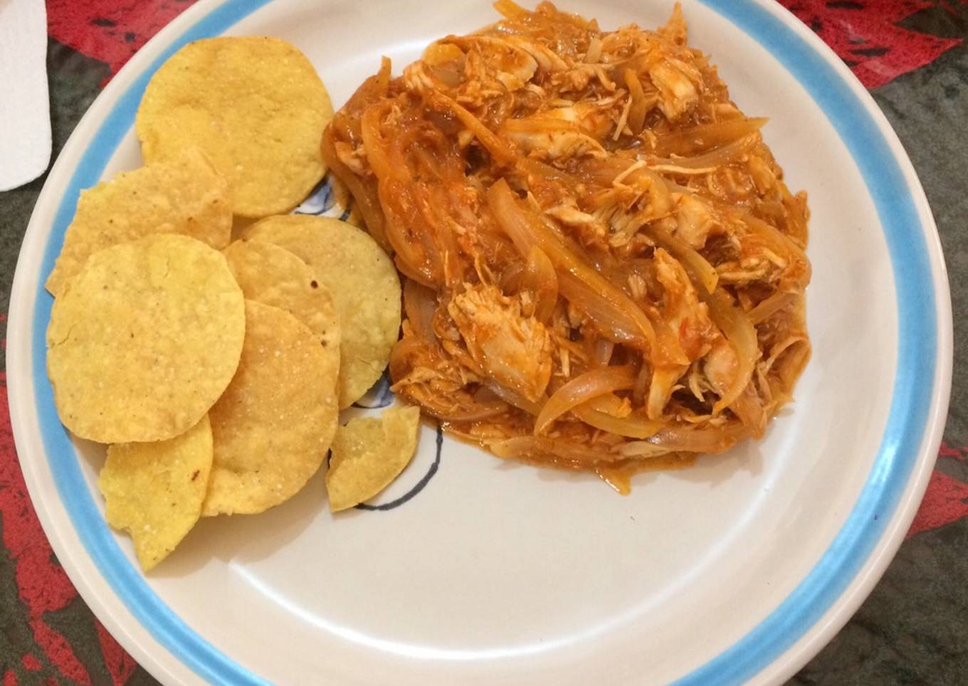 Tinga de pollo