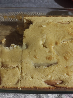 Una foto de Torta de manzana y pera