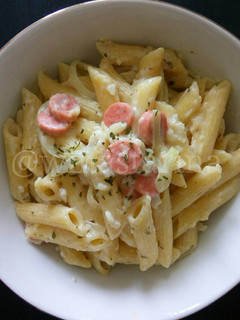 Foto resep Pasta penne saus carbonara
