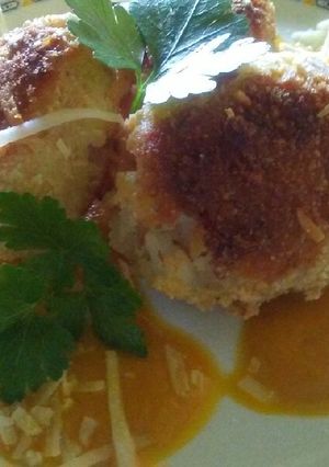 Una foto de Croquetas de arroz
