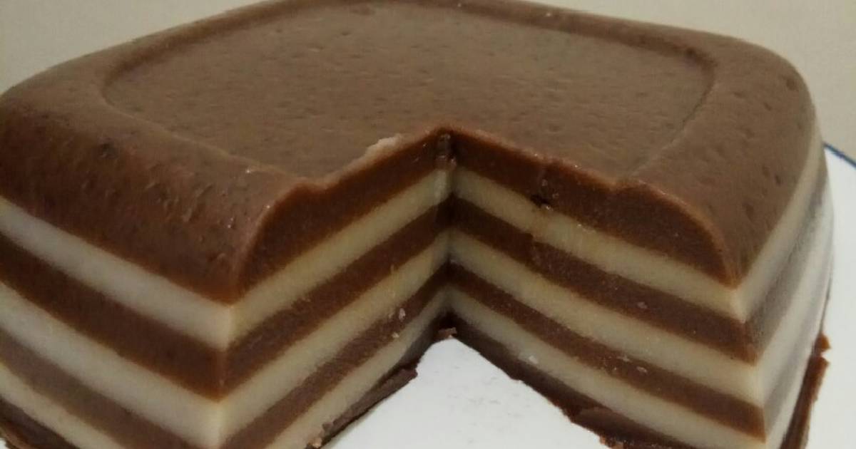 Resep Kue Lapis Coklat Super Simple Oleh Marissca Bangun Cookpad