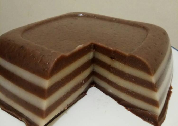 Kue Lapis Coklat Super Simple