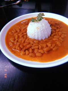 A picture of Rajma Rice.