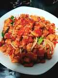 Tumis Tempe Tauge Sambal Balado Pedas