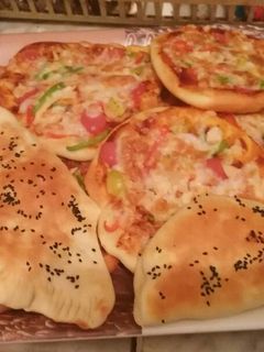 صورة لوصفة بيتزا خضار