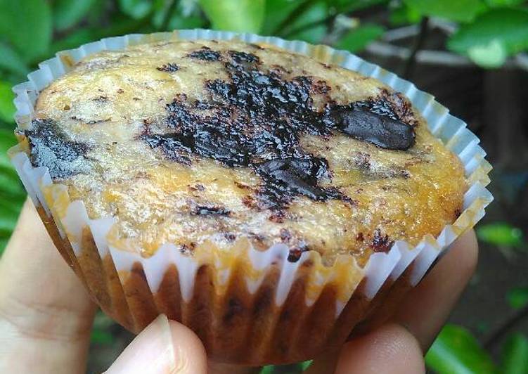 Bagaimana Membuat Muffin Pisang Tanpa Telur (Panggang &amp; Kukus) Anti Gagal