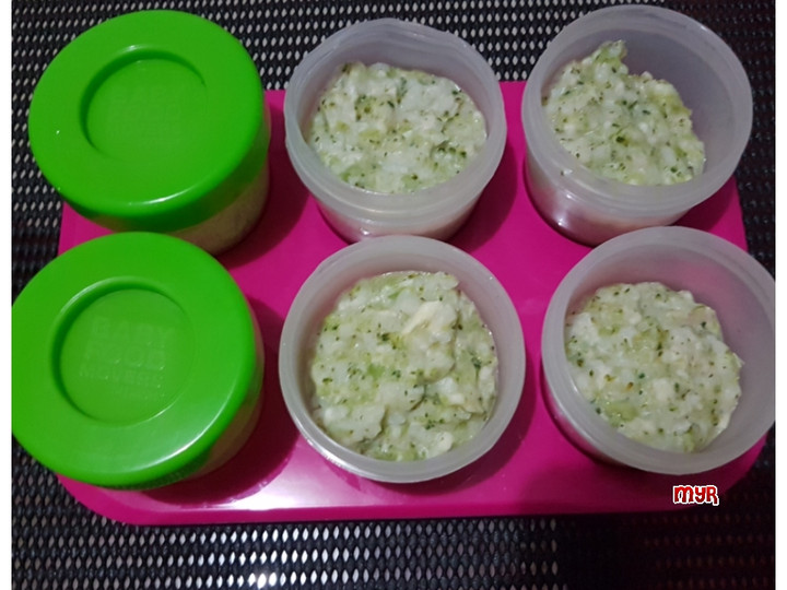 Langkah Mudah untuk Membuat Nasi Tim Fillet Tuna Brokoli Keju (MPAsi 8bln) Anti Gagal