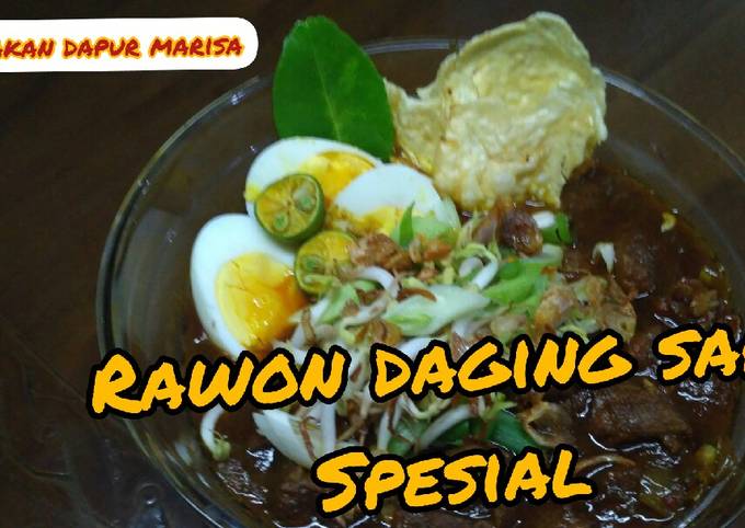 Resep Rawon Daging Sapi special