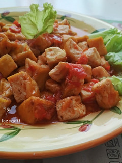 Foto resep Tahu asam manis pedas