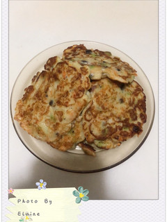 絲瓜煎餅 的食譜成品照片