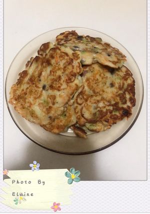 絲瓜煎餅 的食譜成品照片