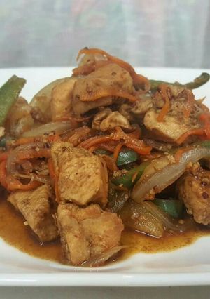 Una foto de Chopsuey de pollo