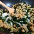 Garbanzos con espinacas