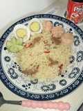 Nasi mentega komplit 🧈
