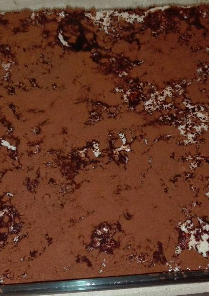 Una foto de Tiramisú sin huevo