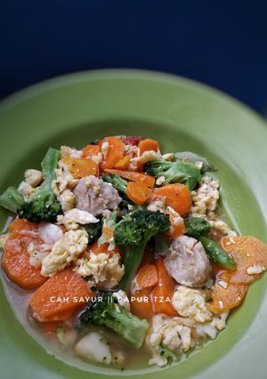 Foto resep Cah sayuran