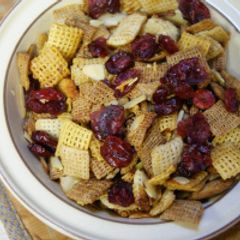 Cranberry Orange Snack Mix A picture of Cranberry Orange Snack Mix.