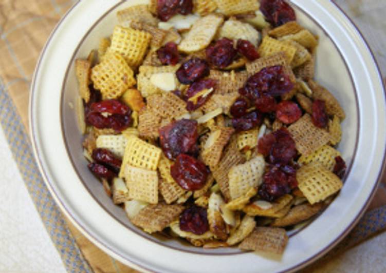 Cranberry Orange Snack Mix