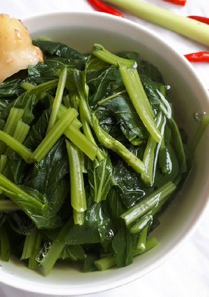 Foto resep Sup Sawi Jahe