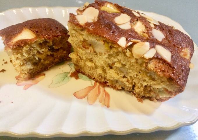 Resep Cake Apple Banana moist no mixer yang Bisa Manjain Lidah