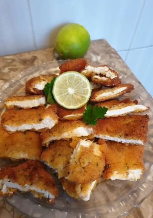 Foto principal de Pechugas de pollos empanadas al limón
