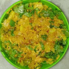 A picture of Dahi papad.