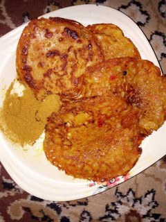 A picture of My signature pancake.