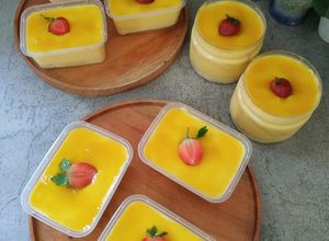 Foto resep Mango mousse cake