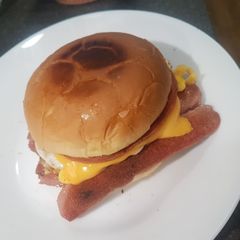 A picture of Breakfast Burger.