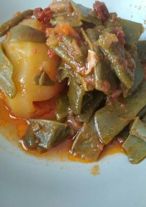 Foto principal de Judías verdes en salsa de tomate