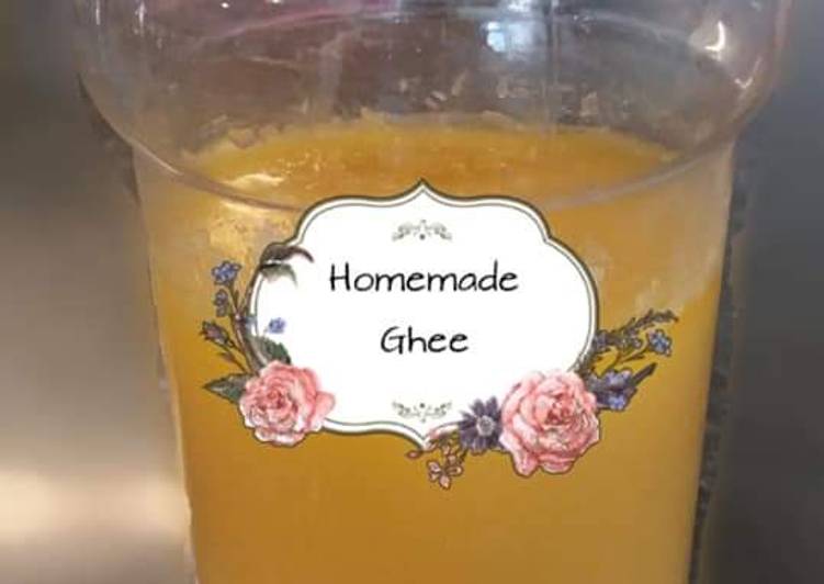 How to Make Homemade 🍚Homemade Ghee🍚