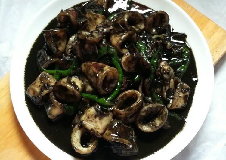 Cumi Masak Hitam