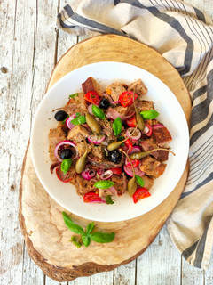 Foto di Panzanella mediterranea
