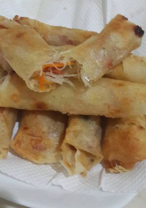 Foto resep Lumpia isi bihun sosis