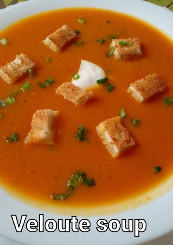 Крем-суп з імбирем і апельсиновим соком😋
