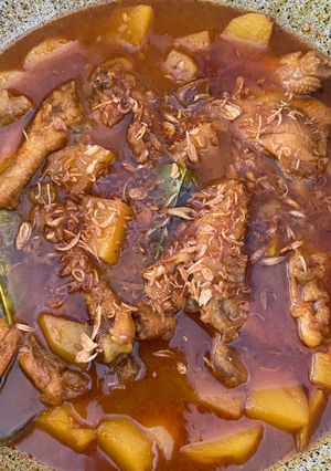 Foto resep Ayam semur kecap pedas