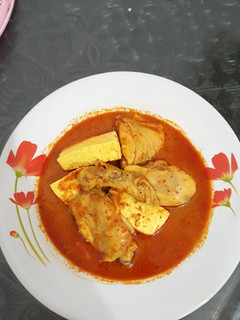 Foto resep Kari Ayam tahu / tofu chicken curry